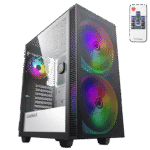 Carcasă PC Gamemax Aero, Midi-Tower, Fără PSU, Negru - imagine 21