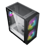 Carcasă PC Gamemax Aero, Midi-Tower, Fără PSU, Negru - imagine 2