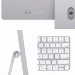 Computer All-in-One Apple iMac A2874, 24", M3 with 8-core CPU and 8-core GPU, 16GB/512GB, macOS Sonoma, Argintiu - Image 4