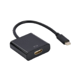 Cablu Video Cablexpert A-CM-HDMIF-04, USB 3.1 Type-C (M) - HDMI (F), 0.15 m, Negru