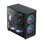 Carcasă PC Gamemax F36 BK, Mini-Tower, Fără PSU, Negru - imagine 10