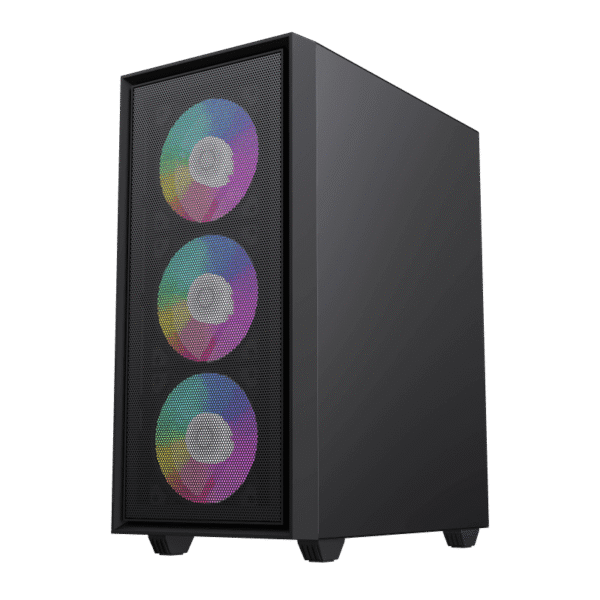 Carcasă PC Gamemax Storm, Mini-Tower, Fără PSU, Negru
