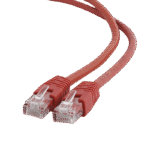 Patch cord Cablexpert PP6U-0.5M/R, Cat6 UTP, 0,5m, Roșu - imagine 3