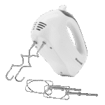 Mixer Manual Maxwell MW-1356, White
