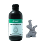 Photopolymer resin ESUN S200 Standard Resin, 0.5 kg, Deep Grey