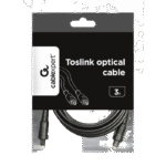 Cablu audio Cablexpert CC-OPT-3M, Toslink - Toslink, 3m, Negru - imagine 9