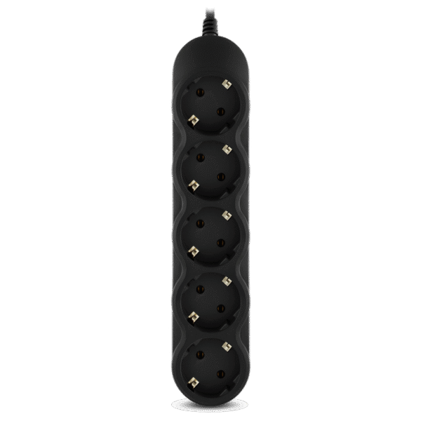 Prelungitor electric SVEN EX-I5, 5 Prize, 1,8m, Negru
