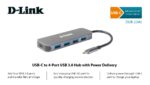 Adaptor Hub D-Link DUB-2340, Gri - imagine 7