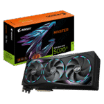 Placă Video Gigabyte GeForce RTX 5070 Ti Aorus Master, 16GB GDDR7 256bit (GV-N507TAORUS M-16GD)