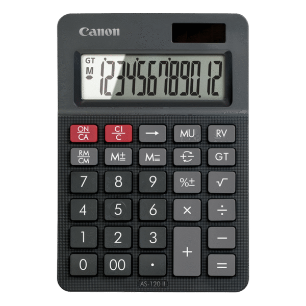 Calculator Canon AS-120 II, 12 digit