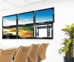 Suport fixat pe perete Reflecta PLANO Video Wall 60-6040, Negru - imagine 11