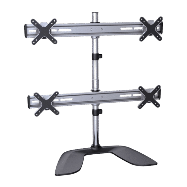 Suport birou pentru monitoare Reflecta PLANO DeskStand 23-1010 Q, Gri