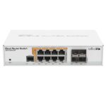 Comutator Router MikroTik CRS112-8P-4S-IN, Alb - imagine 6