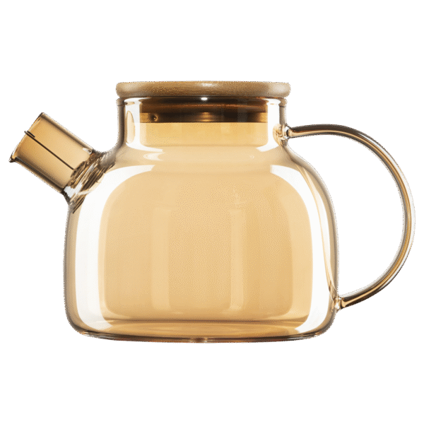 Ceainic cu infuzor Ardesto AR3010GBG, 1L, Transparent | Auriu