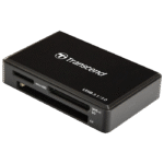 Cititor de carduri Transcend TS-RDF9, micro-USB, USB Type-A, Negru