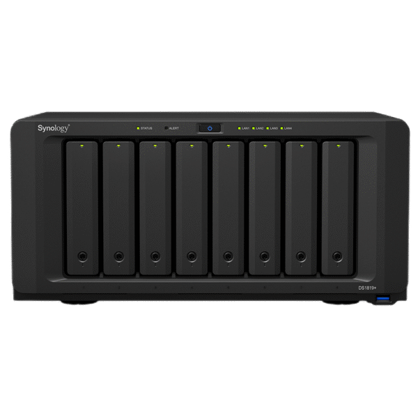 Stocare atașată la rețea SYNOLOGY DS1821+, Negru