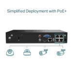 Înregistrator video TP-LINK VIGI NVR1004H-4P, Negru - imagine 11