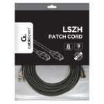 Patch cord Cablexpert PP8-LSZHCU-BK-15M, Cat8 S/FTP, 15m, Negru - Image 3