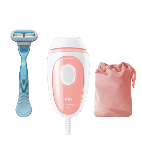 Fotoepilator Braun PL1014 Silk-expert Mini, Roz | Alb