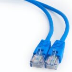 Patch cord Cablexpert PP12-0.25M/B, CAT5e UTP, 0,25m, Albastru - Image 2