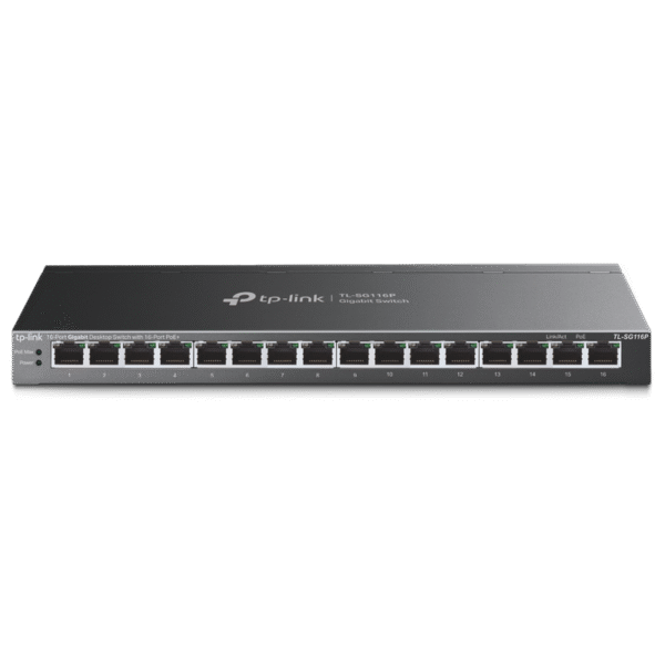 Comutator PoE TP-LINK TL-SG116P, IEEE 802.3af/at