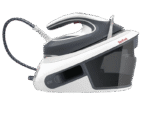 Fier de călcat cu generator de abur Tefal SV8020E1, 1600W, Alb | Gri