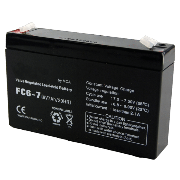 Acumulator UPS Ultra Power GP, 6V, 7Ah