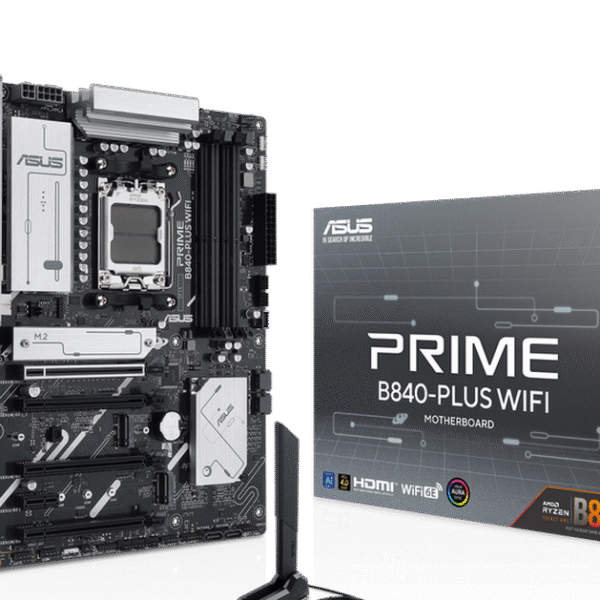 Placă de bază ASUS PRIME B840-PLUS WIFI, AM5, AMD B840, ATX