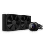 AIO Liquid Cooling NZXT Kraken 240 (18-30dB, 78.2CFM, 2x120mm, 500-1800RPM, LCD 1.54", CAM)