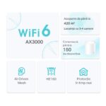 Sistem Wi-Fi Mesh TP-LINK Deco X50 (2-pack), Alb - Image 2