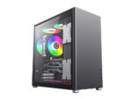 Carcasă PC Gamemax Spark Pro BK, Desktop, Fără PSU, Negru - imagine 2