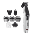 Trimmer pentru bărbați BaByliss 8-in-1 Titanium Multi Trimmer MT726E, Argintiu | Negru