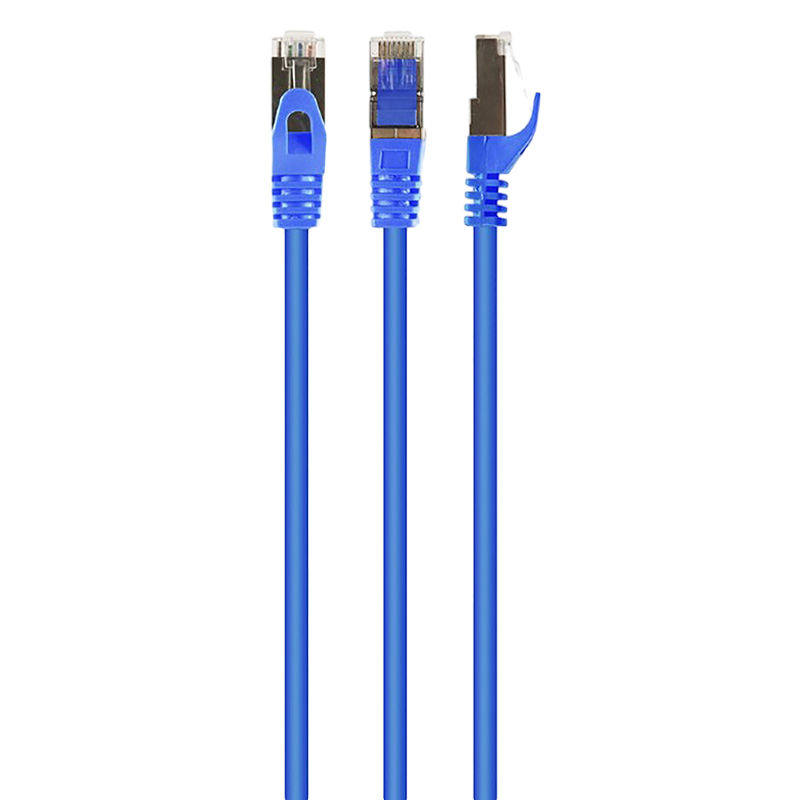 ecba9fcd-4423-4f83-b5b3-2d248118e41d Patch cord Cablexpert PP6-3M/B, Cat6 FTP , 3m, Albastru - Image 1