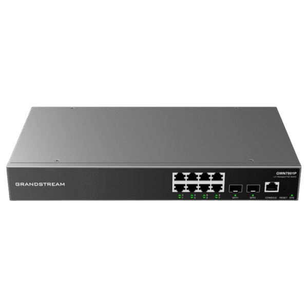 Comutator PoE Grandstream GWN7801P, IEEE 802.3af/at