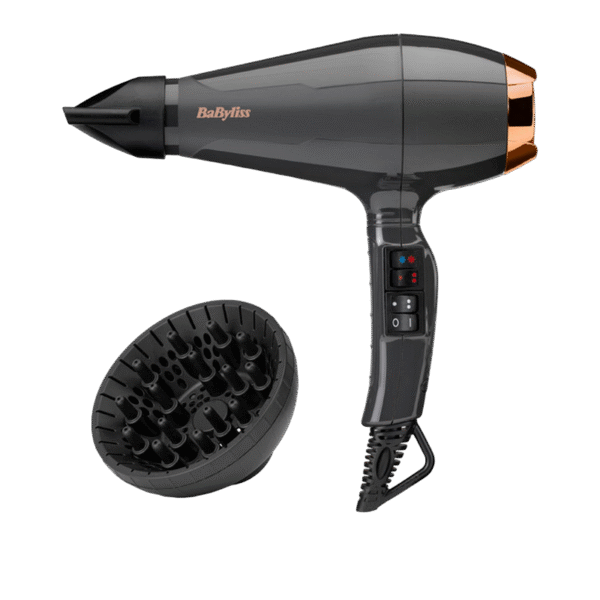 Uscător de păr BaByliss 6719DE, 2200 W, Negru