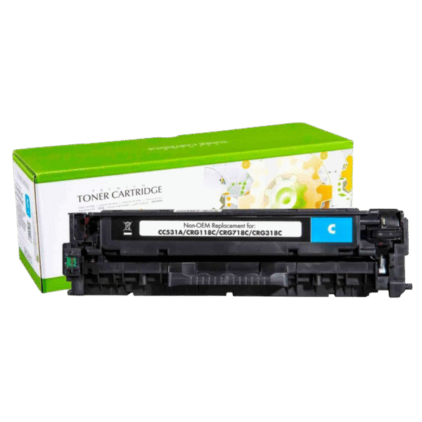 Laser Cartridge for HP CB531A cyan SCC CRT HEW SCC531A CYN (2.8k)