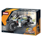 Constructor XTech Pull Back Police Motorbike - Image 2