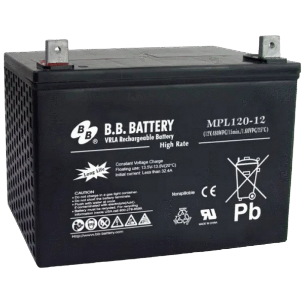Acumulator UPS B.B. MPL120-12, 12V, 120Ah
