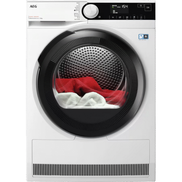 Uscător de rufe AEG TR8384E, 8kg, Alb