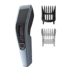 Aparat de tuns Philips Series 3000 HC3530/15, Albastru deschis | Negru