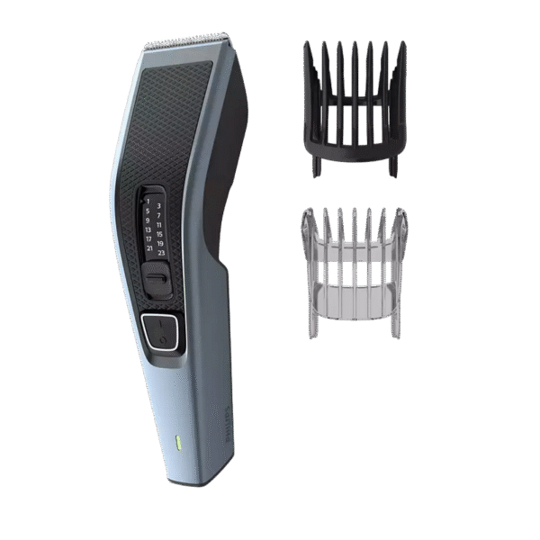 Aparat de tuns Philips Series 3000 HC3530/15, Albastru deschis | Negru
