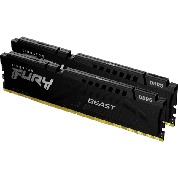 Memorie RAM Kingston FURY Beast, DDR5 SDRAM, 5600 MHz, 16GB, KF556C36BBEK2-16