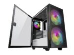 Carcasă PC Gamemax Aero, Midi-Tower, Fără PSU, Negru - imagine 16