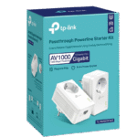 Powerline Adapter  TP-LINK TL-PA7017P KIT, AV1000, 1000 Mbps, Alb - Image 2