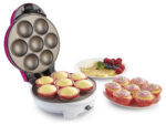 Aparat de preparat waffle Gorenje WCM702PW, Alb | Roz - Image 2