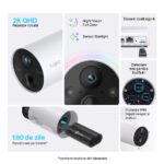 TP-Link TAPO C420S1, 4Mpix, Outdoor Battery Powered Security Camera Kit - imagine 4