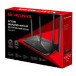 Router fără fir MERCUSYS AC12G, Negru - Image 3