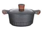 Cratiță RESTO 93501, 2.6L, 20cm, Negru - Image 6