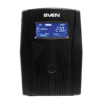 Sursă de alimentare neîntreruptibilă SVEN Pro  50 LCD, Linear-interactiv, 650VA, Turn - imagine 8