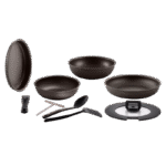 Set de vase Polaris EasyKeep-9D, Cafeniu - imagine 2
